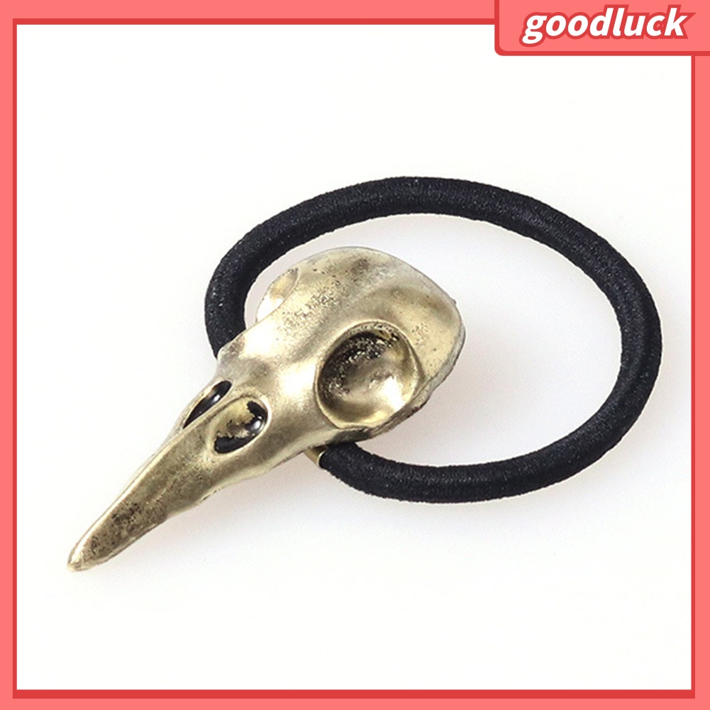 Dây Buộc Tóc Co Giãn Hình Đầu Lâu Halloween Cho Nữ