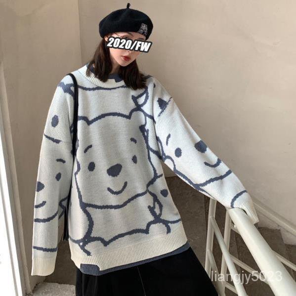 Áo Sweater Kiểu Hàn Quốc Thiết Kế Dễ Thương Cho Các Cặp Đôi