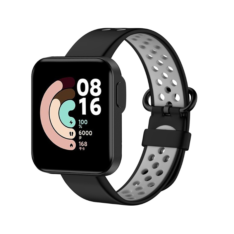 Dây Đeo Thay Thế Bằng Silicon Nhiều Màu Sắc Cho Xiaomi Mi Watch Lite Bản Quốc Tế