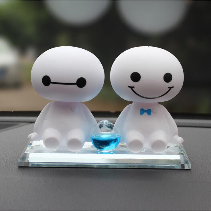 Mô Hình Nhân Vật Baymax Hoạt Hình Trang Trí Nội Thất Xe Hơi