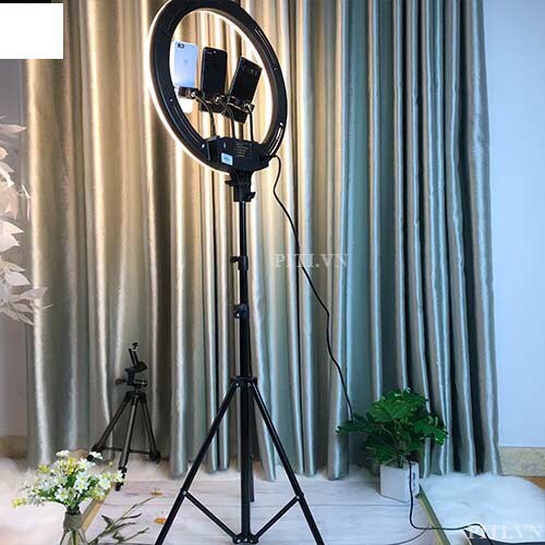 Bộ Đèn 36cm và giá đỡ - 3 kẹp - trợ sáng makeup, spa làm đẹp, nối mi, livetream bán hàng fb, quay vlog,tiktok -siêu sáng