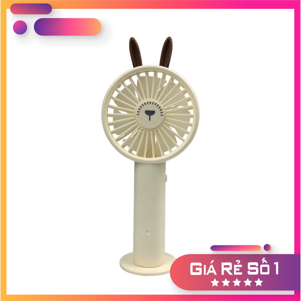 Quạt mini cầm tay tích điện giá rẻ