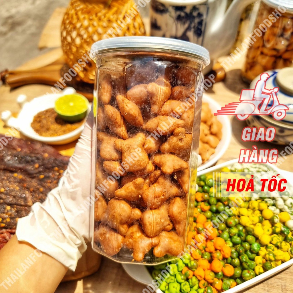 Bánh Gấu Vỏ Cafe Nhân Kem Socola Hiệu Moringa Hộp 500gr