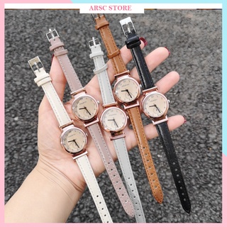 Đồng hồ nữ Doukou dây da vintage dễ thương