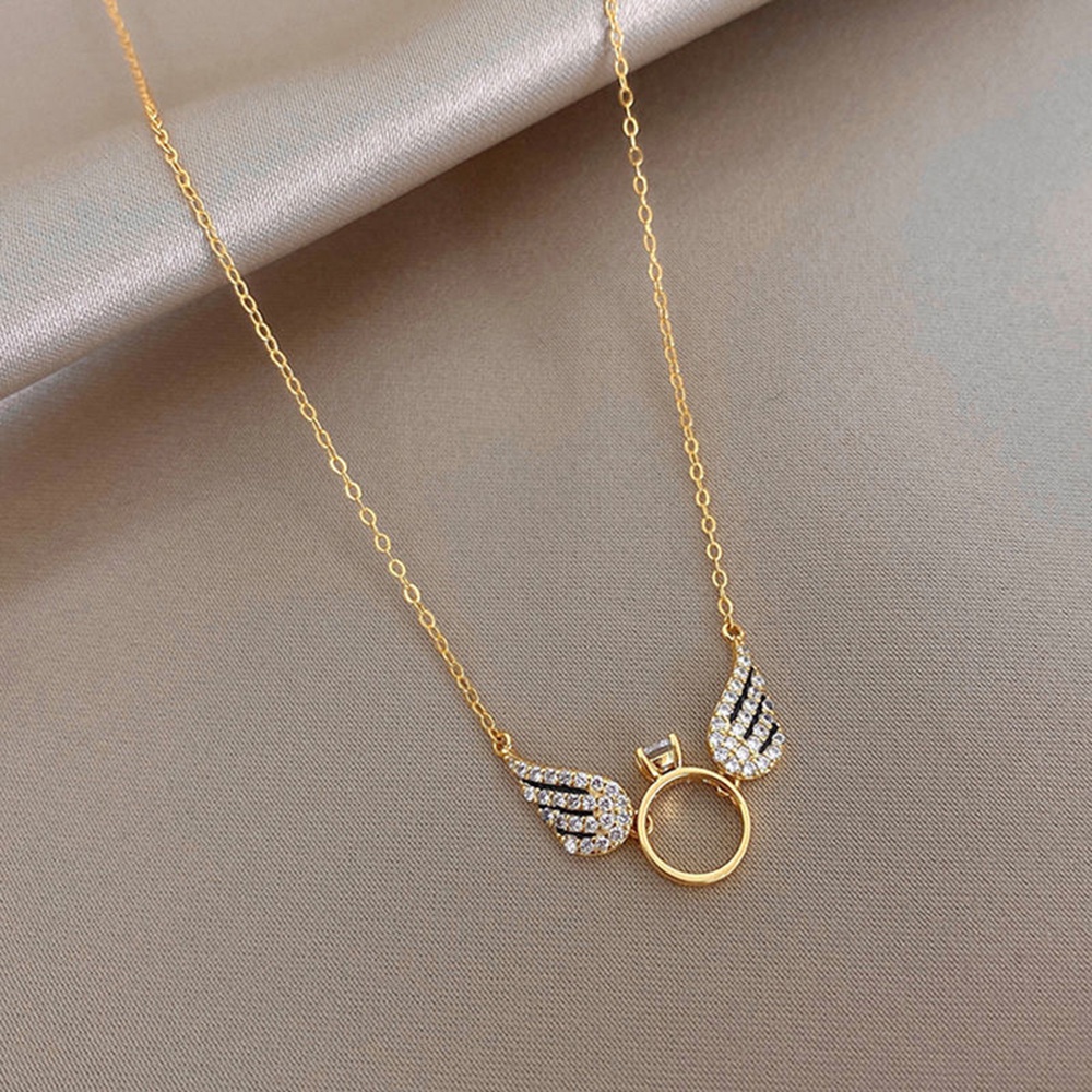 Vòng cổ Mặt Đôi Cánh Tinh Tế Làm Quà Tặng Valentine