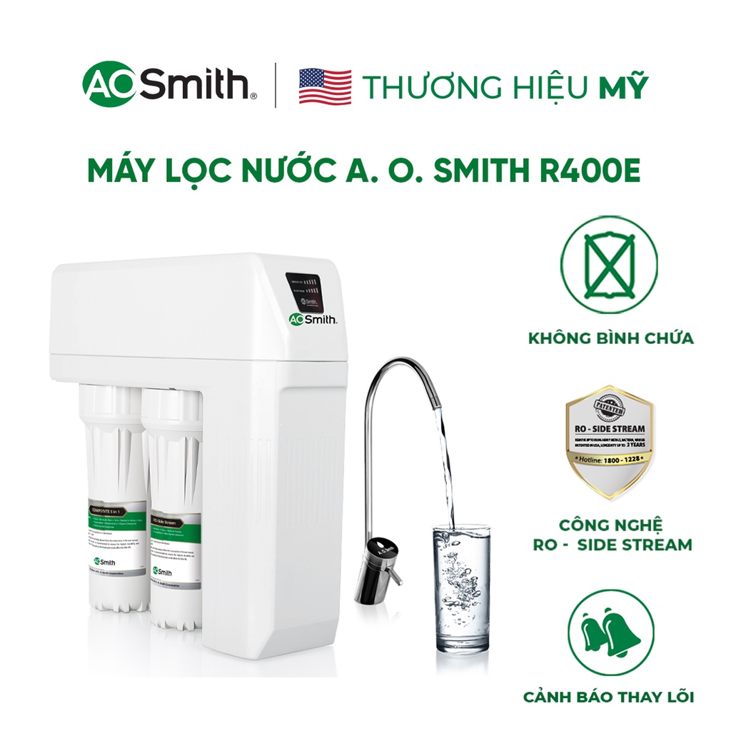 Máy lọc nước A. O. Smith R400E