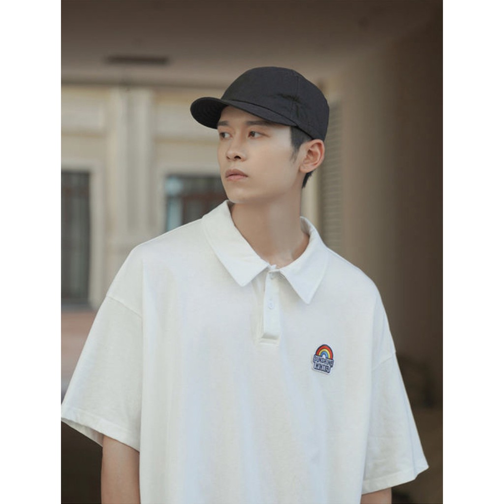 Áo Thun Polo Unisex Có Cổ Nam - TTCC55  - Chất Thun Cotton Mềm Mát - 4 Màu Siêu Đẹp - Form Rộng Tay Lỡ Oversize | BigBuy360 - bigbuy360.vn