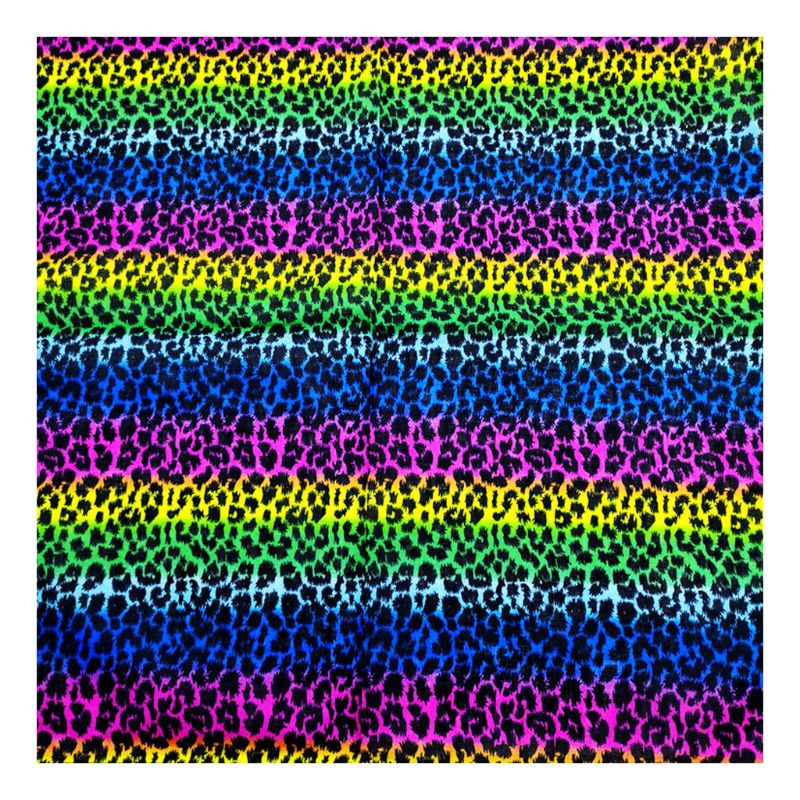 Khăn Choàng Vuông Bằng Cotton In Họa Tiết Da Báo / Hổ Phong Cách Bohemian Cổ Điển