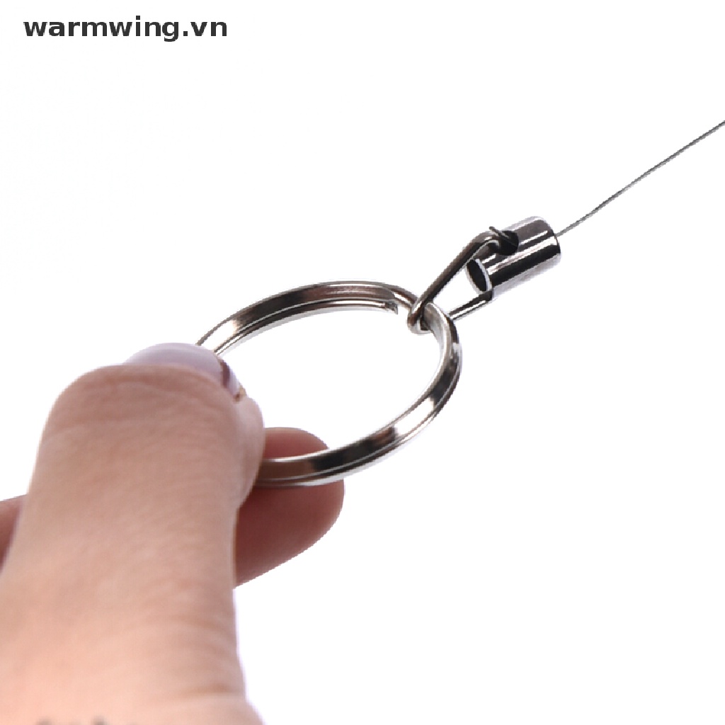 [warmwing] Dây Móc Chìa Khóa Có Thể Thu Vào Chịu Lực Tốt - Kẹp Thắt Lưng Mới