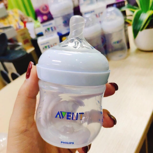 Bình sữa Avent 125ml núm số 1 cho bé 0-1m
