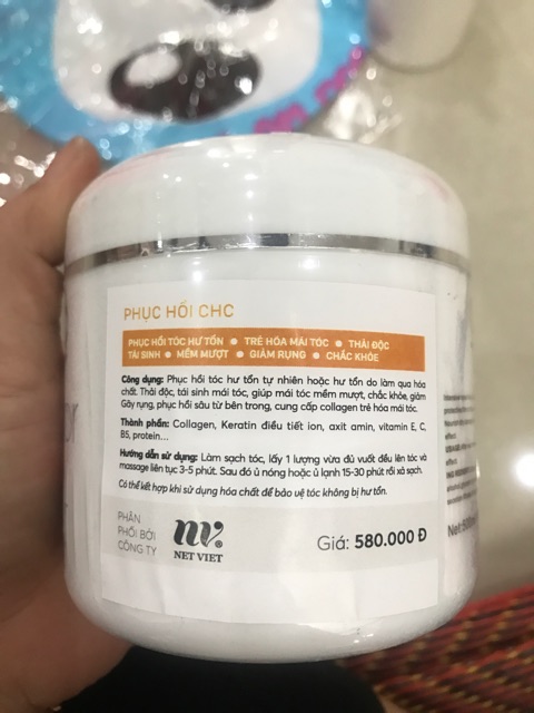 Ủ phục hồi tóc hư tổn CHC tặng mũ trùm ủ tóc | BigBuy360 - bigbuy360.vn