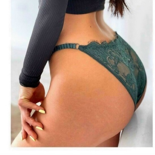 Quần lót sexy, ren vân nổi sắc nét, phôi dây hông co giãn đàn hồi tốt