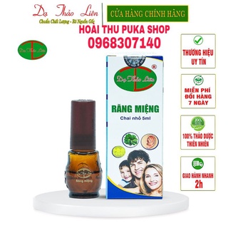 Tinh dầu lọ nhỏ 5ml [Răng_miệng_Dạ_Thảo_Liên]