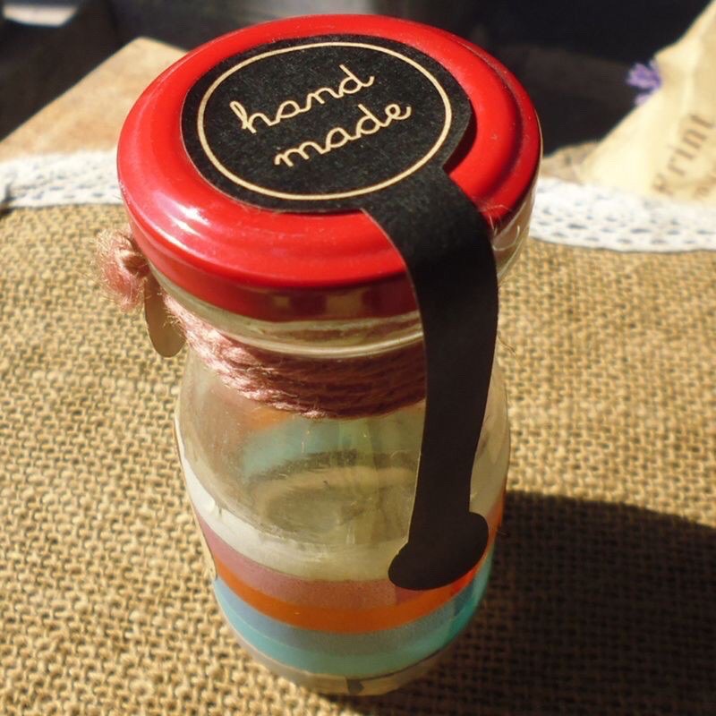 Combo 10 tem handmade niêm phong