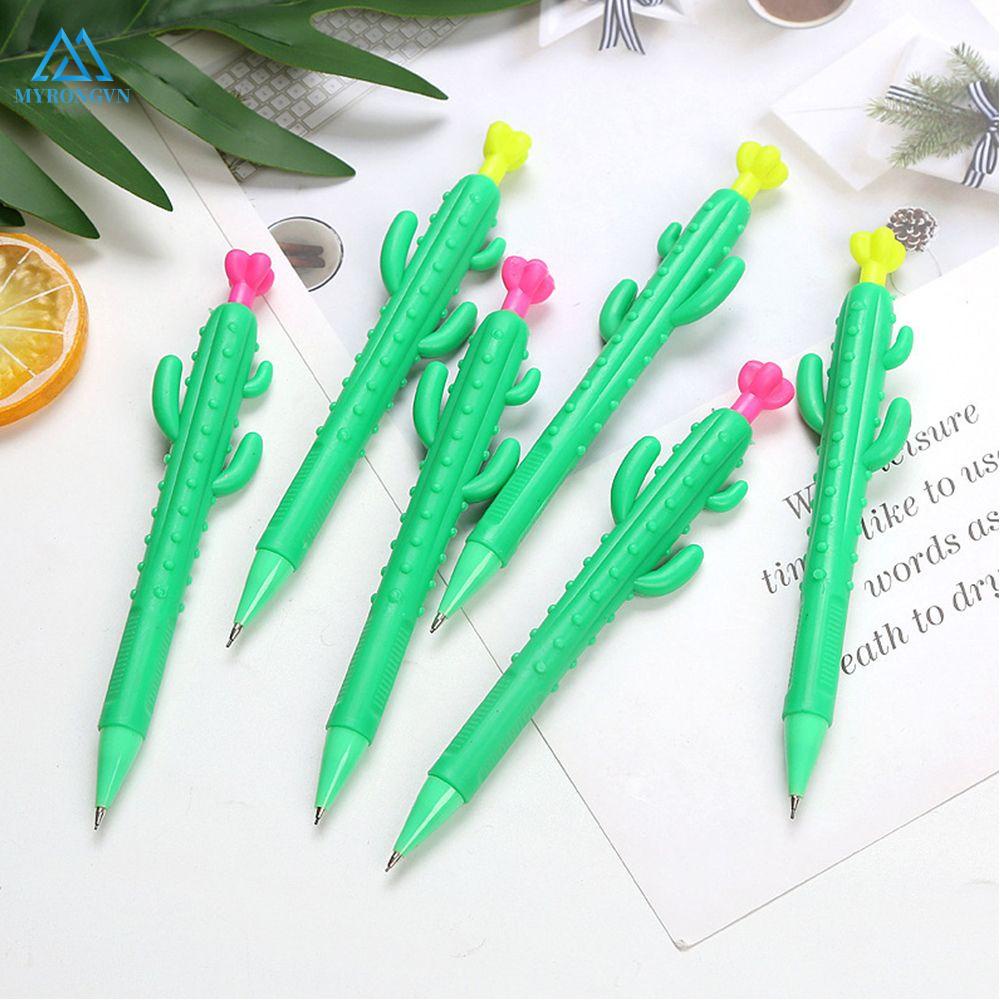 Bút chì bấm hình củ cà rốt/ xương rồng/ bắp dễ thương sáng tạo ngòi 0.5/ 0.7mm