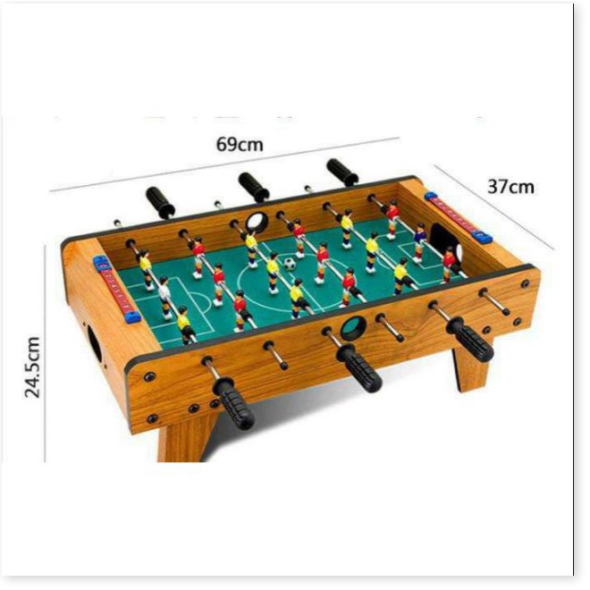 Bàn Bi Lắc, Bàn Đá Banh Mini - Đồ Chơi Bàn Bi Lắc Bóng Đá Table Top Foosball Trẻ Em, Luyện Phản Xạ, Trẻ Thông Minh