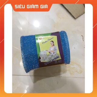 Cước chùi rửa xanh cọ chén bát xoong nồi vệ sinh nhà bếp nhà tắm