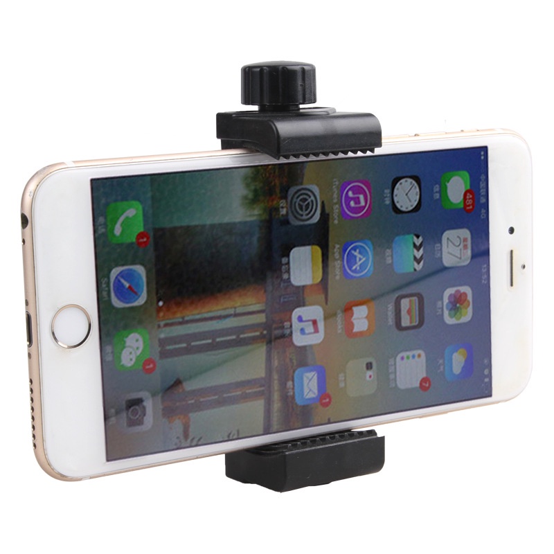 Kẹp điện thoại Ulanzi Q-111 cơ chế xoáy thông dụng vừa với các loại điện thoại to nhỏ