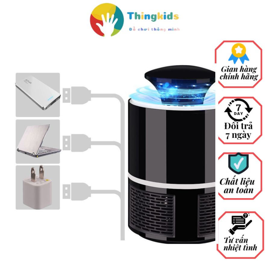 Đèn Bắt Muỗi Killing Nguồn Usb Hiệu Quả Nhất Đèn bắt muỗi hình trụ