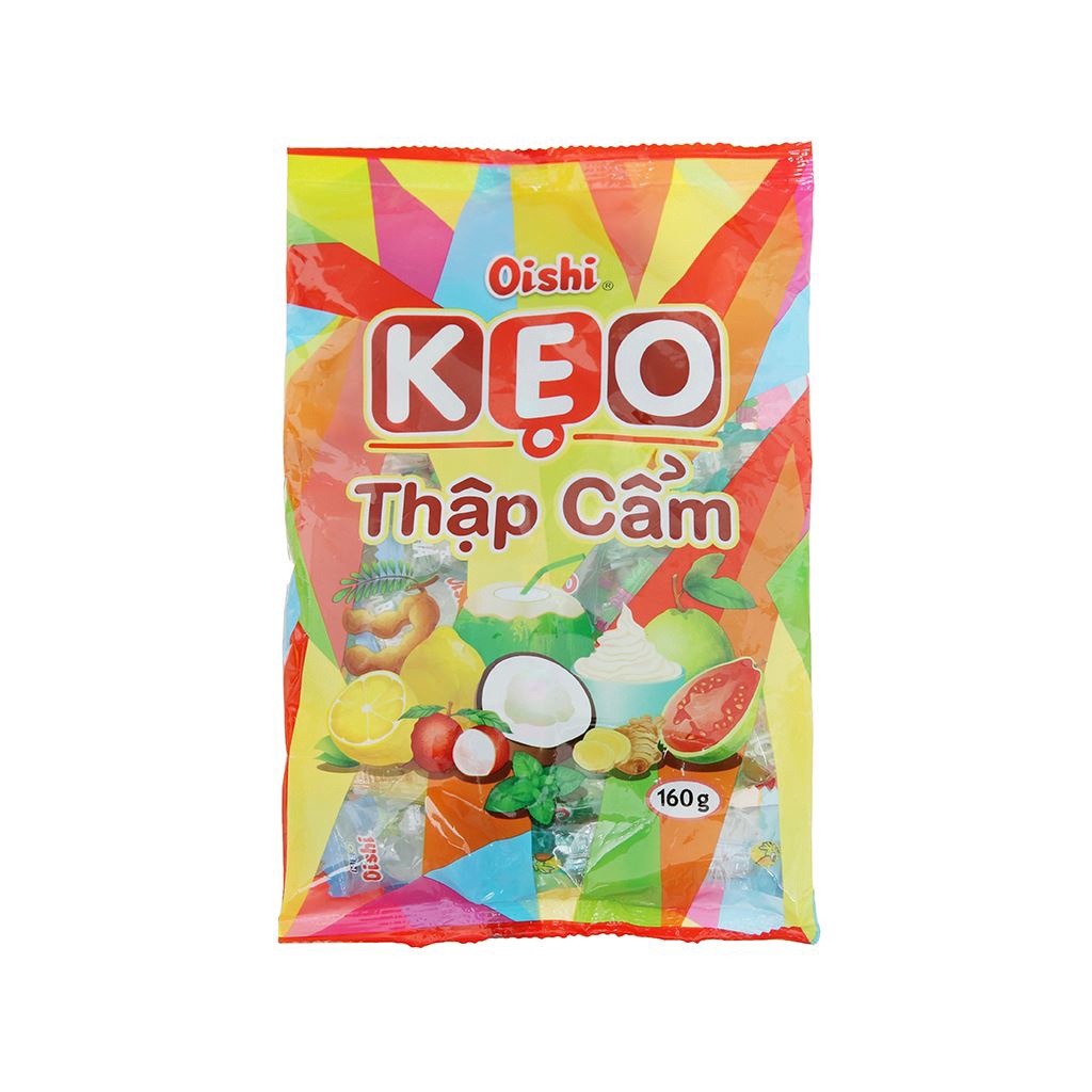 Kẹo thập cẩm Oishi gói 160g