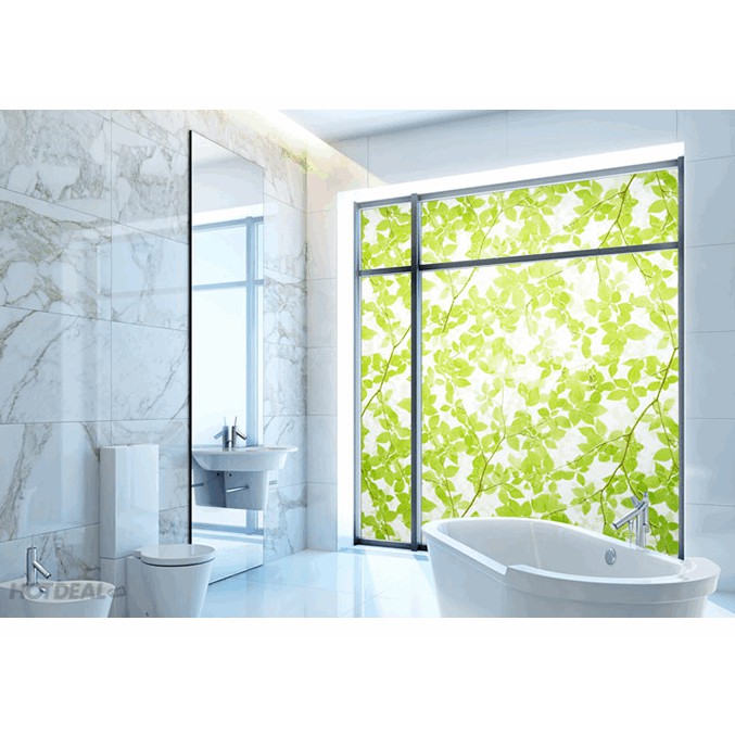 Giấy dán kính rừng xanh - khổ rộng 45cm | BigBuy360 - bigbuy360.vn