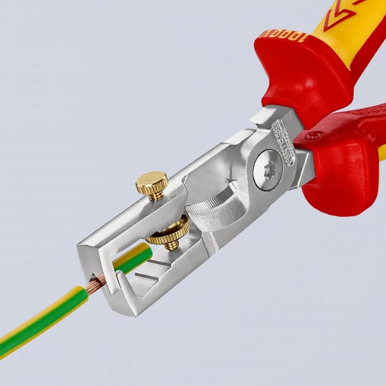 Kìm KNIPEX Lắp Điện StriX® Cắt Cáp Đến 50mm², Tách Dây Đến 10mm² 13 62 180 /13 66 180 / 13 66 180 T Có Dây Treo_G7t HN
