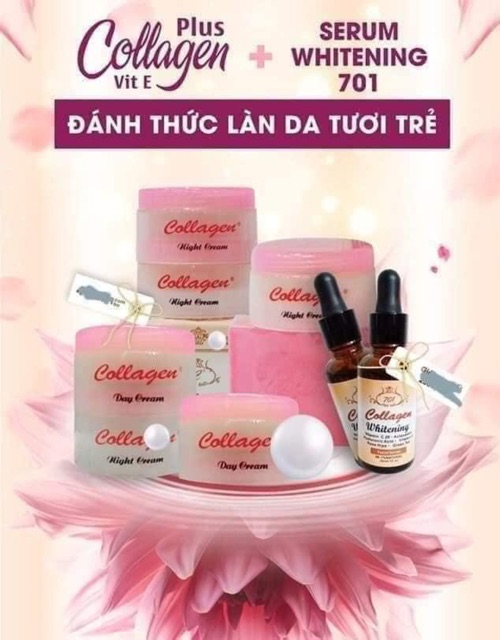 Kem collagen plus vit e chính hãng Giá sỉ 100s chỉ 35k/ set bao tem bọc thẻ cào