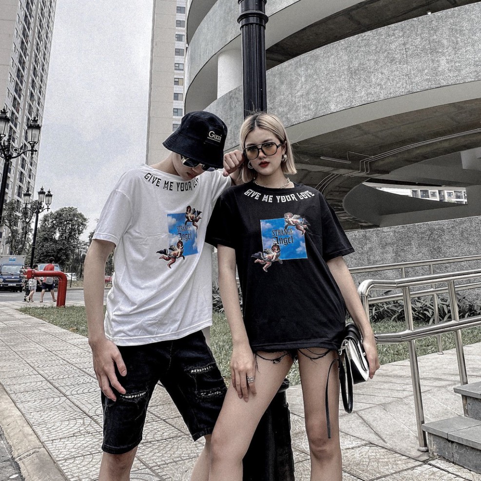 Áo thun nam nữ 👑 áo phông 👑 dáng Unisex form rộng phong cách Ulzzang - chất vải phông mềm mịn in 5D dày dặn T1 | BigBuy360 - bigbuy360.vn