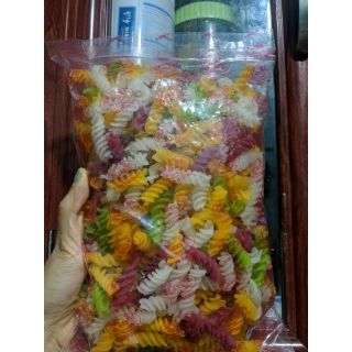 500gr nui xoắn vinh xương, nui day, nui rau củ, nui bốn mùa
