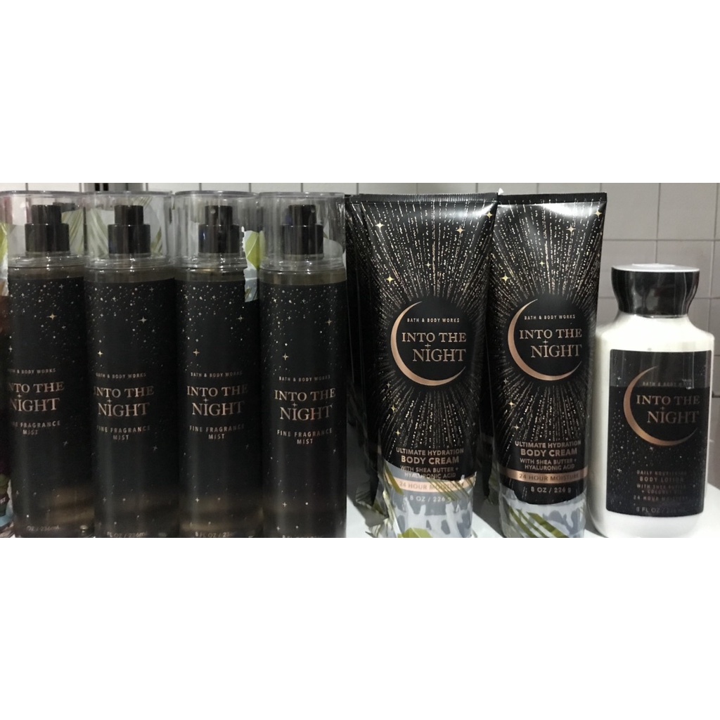 Xịt Thơm Toàn Thân Bath And Body Works Into The Night- Chai 236ml