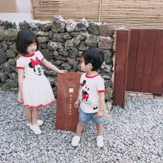 Combo áo váy Tuyết Nhung
