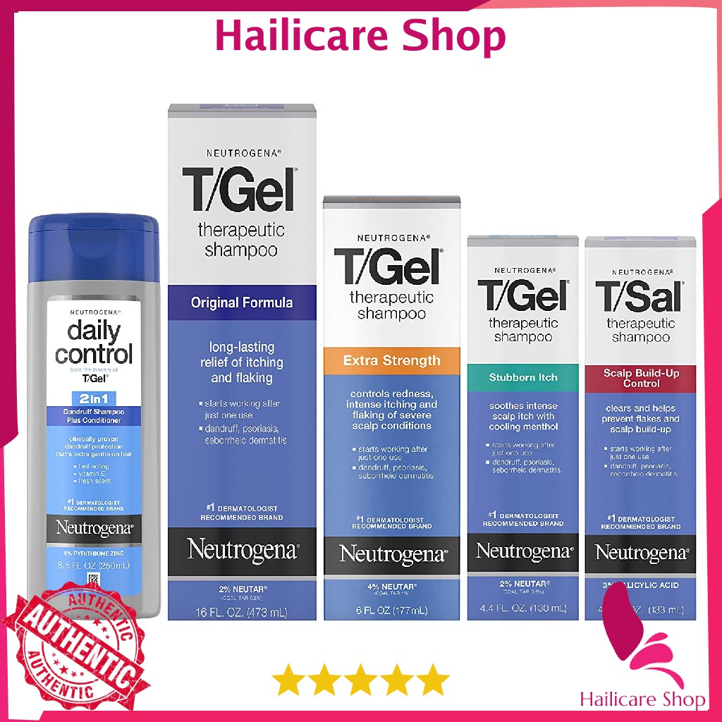[Nhập Mỹ] Dầu Gội Chống Gàu Neutrogena T/Gel Therapeutic Shampoo Original Formula và Neutrogena T/Gel Extra Strength | BigBuy360 - bigbuy360.vn