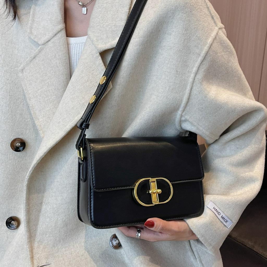 Túi kẹp nách đeo vai đeo chéo Basic khóa xoay cao cấp hot trend HH 484