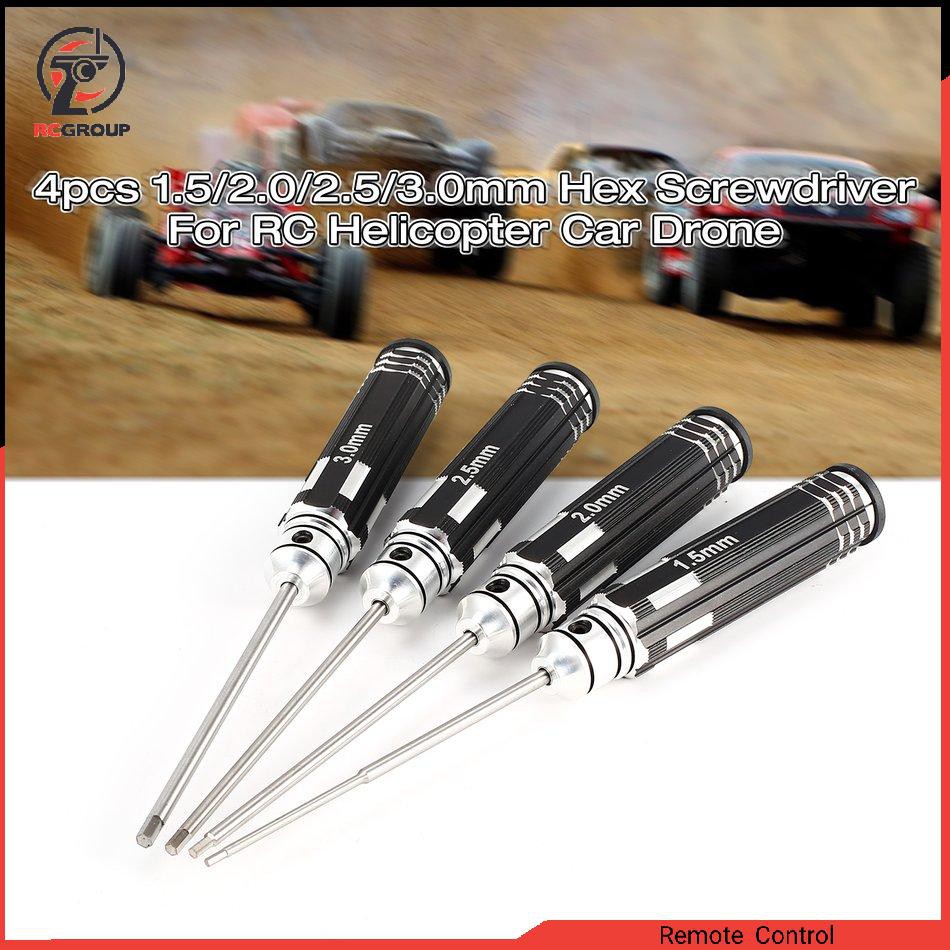 Công cụ mô hình Tuốc nơ vít thép trắng đen