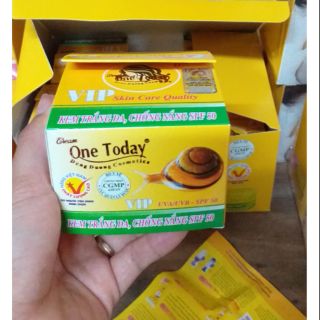 Kem trắng da chống nắng one today vip
