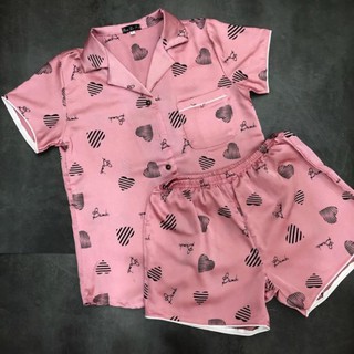 Set pyjamas lụa cao cấp full size
