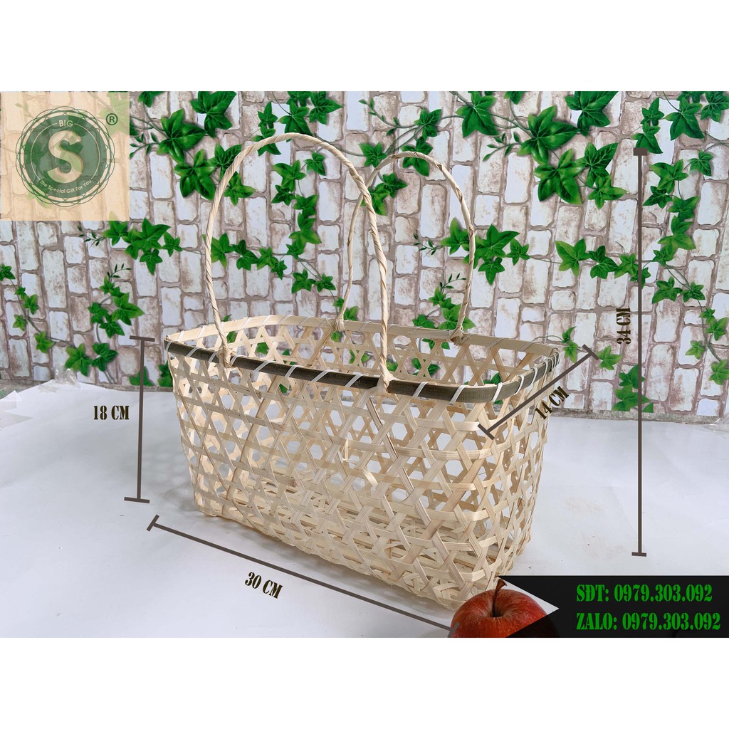 Giỏ Đựng Trái Cây, Đựng Quà, Giỏ Xách Đi Chợ, Đựng Đồ