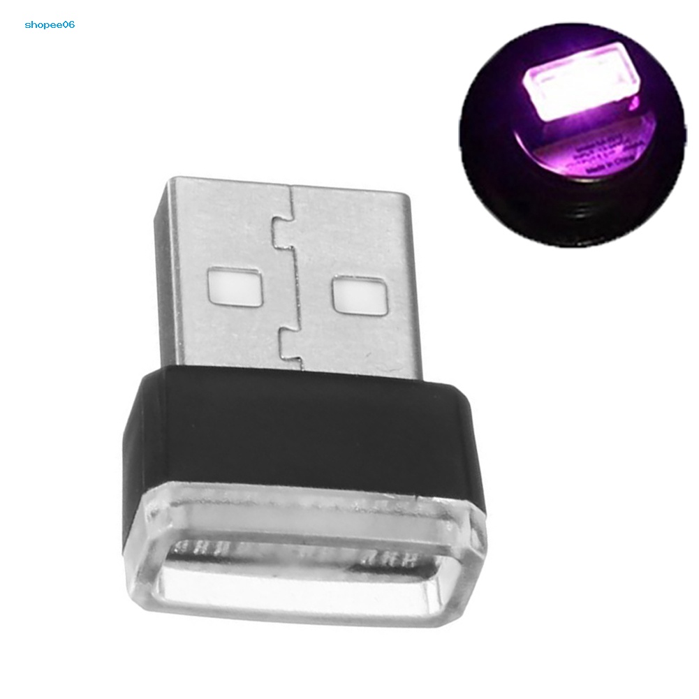 Đèn LED USB Mini Ánh Sáng Ban Đêm Trang Trí Nội Thất Xe Hơi / Notebook