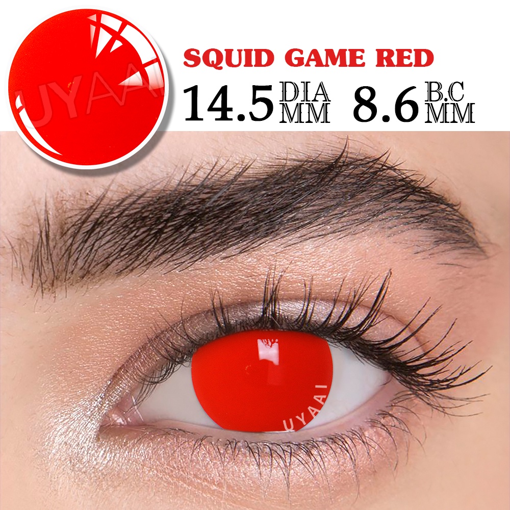 Set 2 Kính Áp Tròng Màu Sắc Cho Cosplay