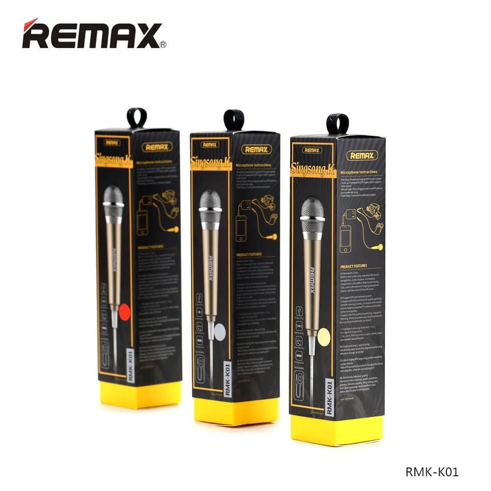 Mic mini Remax RMK-K01 ✓ Hàng chính hãng ✓ Bảo hành Toàn Quốc