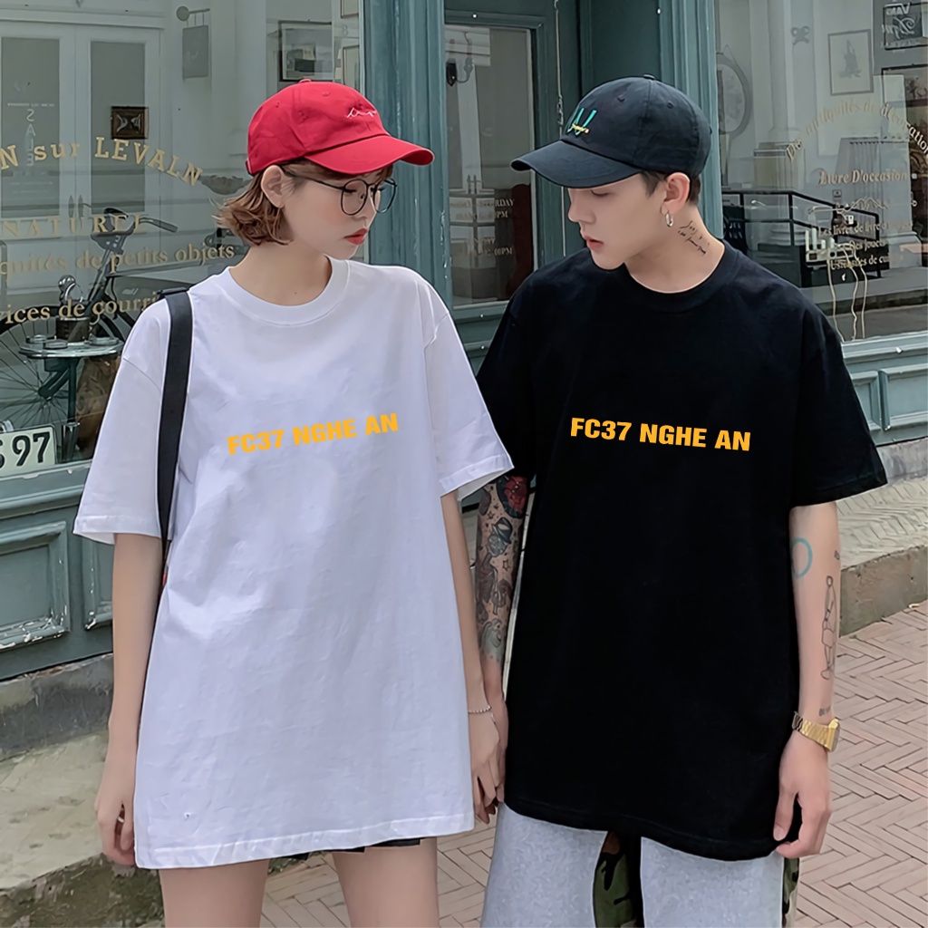 Áo thun tay lỡ Local Brand 37 Nghệ An áo phông nam nữ form rộng oversize chất liệu cao cấp Ulzzang genz cá tính