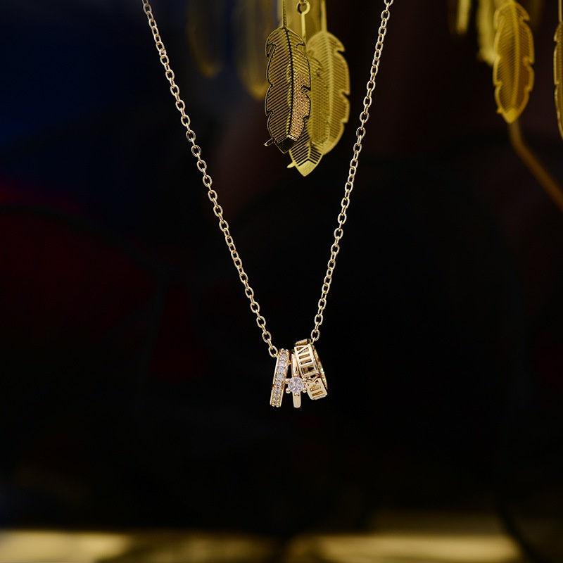 V.I.T House | Dây chuyền S925 đá vàng