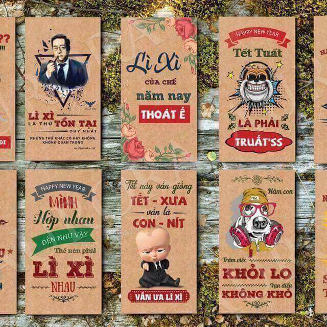 Bao lì xì hot 2017-2018