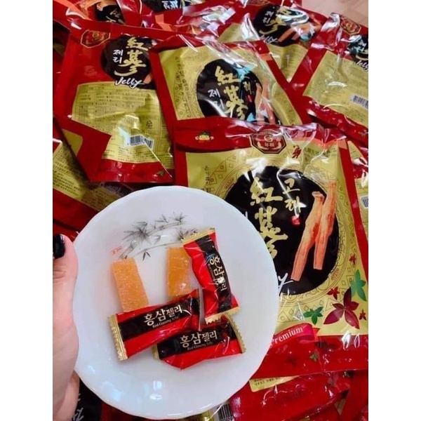 Kẹo dẻo hồng sâm Hàn Quốc Sobek