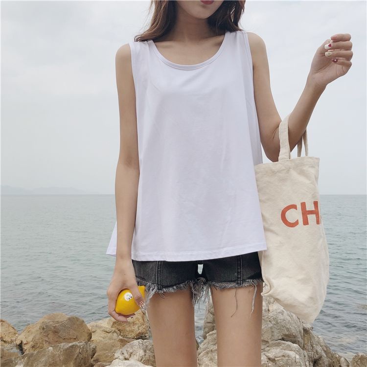 Áo Thể Thao Sát Nách Dáng Rộng Cỡ Lớn Thời Trang Cho Nữ