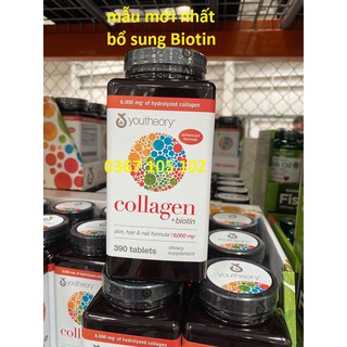 [Mẫu mới 2020] COLLAGEN YOUTHEORY 390 VIÊN CỦA MỸ