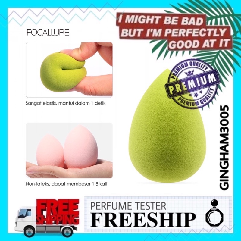✦GH✦ Mút Trang Điểm Focallure Mềm Mịn Tinh Tế Cho Nữ