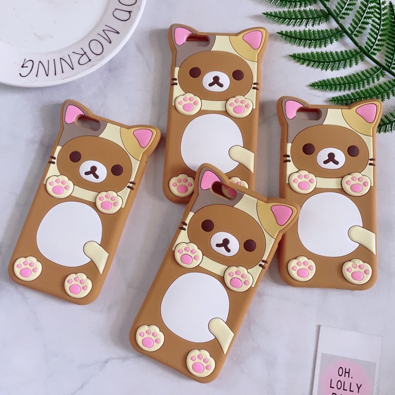 [XẢ KHO]Ốp Lưng iPhone 6Plus/6sPlus Silicone Dẻo Hình Thú Dễ Thương