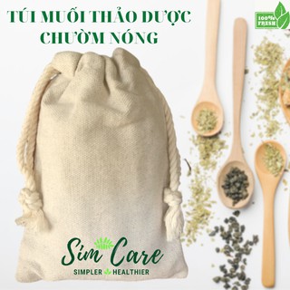 Túi Chườm Nóng Muối Thảo Dược Mini SimCare Giảm Đau Bụng Kinh Nhanh Chóng