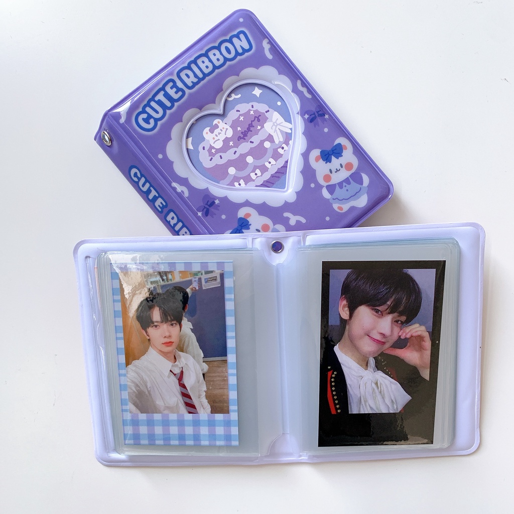Mini collect book album đựng ảnh card idol KPOP 40 trang | BNS046